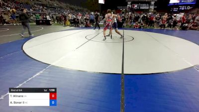 182 lbs Rnd Of 64 - Townsend Winans, Virginia vs Adonis Bonar II, Nebraska