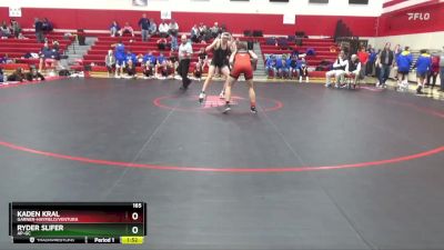 165 lbs Cons. Round 3 - Ryder Slifer, AP-GC vs Kaden Kral, Garner-Hayfield/Ventura