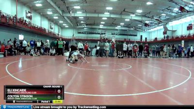 85 lbs Champ. Round 1 - Colton Stinson, Indian Creek Wrestling Club vs Eli Kincaide, Contenders Wrestling Club