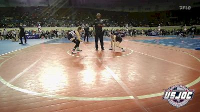 80 lbs Consi Of 8 #2 - Alana Abbott, F-5 Grappling vs Emersyn Chase, South Central Punisher Wrestling Club