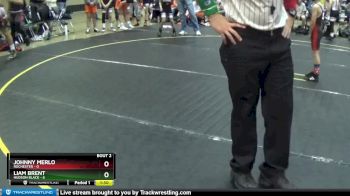 54 lbs Round 1 (4 Team) - Johnny Merlo, Rochester vs Liam Brent, Hudson Black