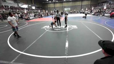 100 lbs Quarterfinal - Lillianna Plasencia, La Gente WC vs Liam Healy, Athlos