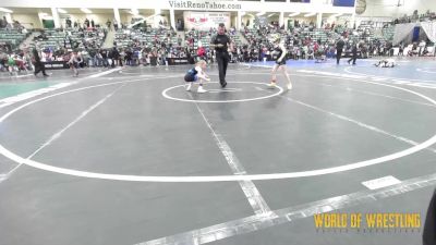 65 lbs Semifinal - Bryher Horton, Moen Wrestling Academy vs Emy Rice, Clinton Youth Wrestling