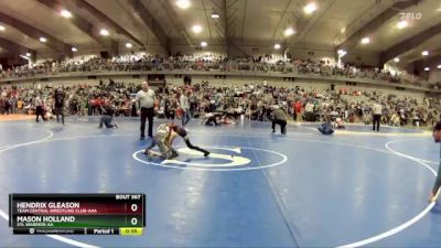 55 lbs Cons. Round 5 - Hendrix Gleason, Team Central Wrestling Club-AAA vs Mason Holland, STL Warrior-AA 