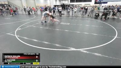 150 lbs Cons. Round 5 - Patrick Mullen, Izzy Style Wrestling vs Jj Machnik, New Jersey