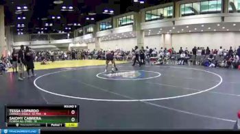 138 lbs Round 5 (10 Team) - Tessa Lopardo, Charlie`s Angels- GA Pink vs Saiomy Cabrera, Florida All-Stars