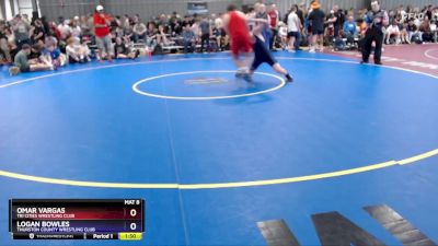 150 lbs Champ. Round 1 - Omar Vargas, Tri Cities Wrestling Club vs Logan Bowles, Thurston County Wrestling Club