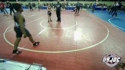 105 lbs Final - Jason Maxwell, Del City Little League vs Garet Woodworth, Tuttle Wrestling