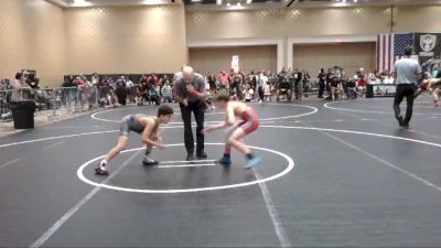 88 lbs Round Of 16 - Blake Woodson, Stampede WC vs Eisa Scrapper, Poway Elite