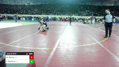 138 lbs Consi Of 16 #1 - Wylie Bierig, Stillwater vs Yazaiah Navarro, Altus JH