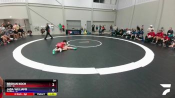 136 lbs Round 3 (6 Team) - Reghan Koch, Ohio vs Jada Williams, Florida