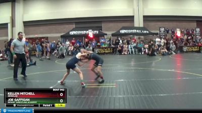 72 lbs Cons. Round 3 - Joe Gaffigan, Dehart Wrestling Academy vs Kellen Mitchell, Ironclad