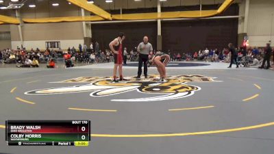 174 lbs Quarterfinal - Colby Morris, Waynesburg vs Brady Walsh, Ohio Wesleyan