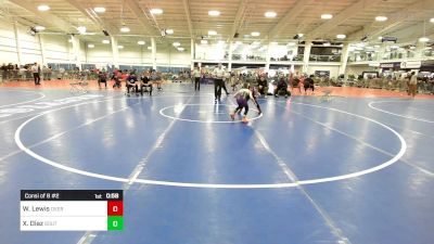 66 lbs Consi Of 8 #2 - Wyatt Lewis, Overcomer Training Center vs Xander Diaz, Southington