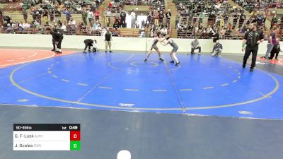 90-95 lbs Quarterfinal - Gavin Fidanza-Lusk, Alpha Wrestling Club vs Jackson Scales, Pope Junior Wrestling Club