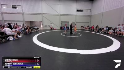 97 lbs Round 3 (8 Team) - Chloe Skiles, Illinois vs Jennah ElBardicy, Virginia