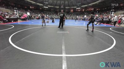 110 lbs Quarterfinal - Jarius Johnson, Pitbull Wrestling Academy vs Zaiden McConnell, Lawton Legends Youth Wrestling