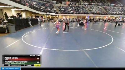 87 lbs Round 2 - Alexis Vogel, Iowa vs Kambree Westendorf, Waverly Area Wrestling Club