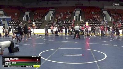 70 lbs Quarterfinal - Caden Dice, Birch Run vs Jace Beaston, Simpson