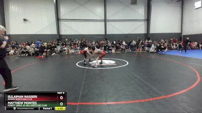 106-114 lbs Round 2 - Sulaiman Nasseri, Raider Wrestling Club vs Matthew Montes, Forest Grove Jr Viks Wrestling Club