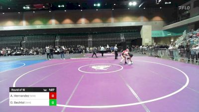 138 lbs Round Of 16 - Ashley Hernandez, Sanger vs Dakota Bechtol, Grantsville