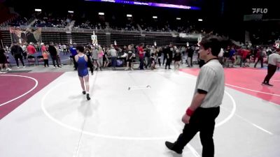 116 lbs Round Of 16 - Hunter Arriaga, Flathead Valley WC vs Quade Siemens, Natrona Colts WC