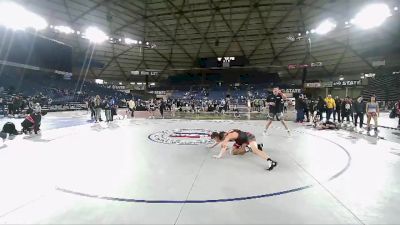 110 lbs 2nd Place Match - Luke Garza, Team Aggression Wrestling Club vs Earle Taylor, FordDynastyWrestlingClub