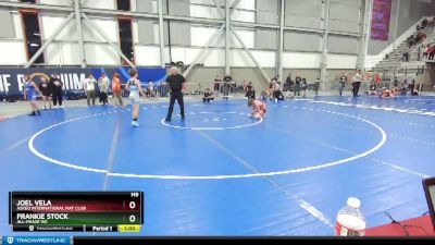 82 lbs Cons. Semi - Joel Vela, Askeo International Mat Club vs Frankie Stock, All-Phase WC