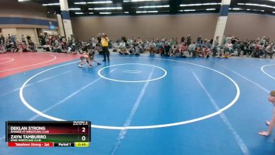 54-54 lbs Round 2 - Zayn Tamburro, G580 Wrestling Club vs Deklan Strong, Ranger 47 Wrestling Club