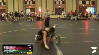 112 lbs Round 5 - Gabe Sardone, Fish Eye Wrestling vs Alexander Zelna, Bittetto Trained