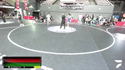 120 lbs Champ. Round 2 - Damian Romero, California vs Timothy Walker Jr, Poway High School Wrestling