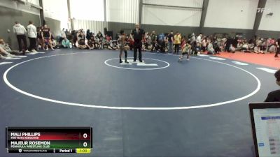 93-95 lbs 3rd Place Match - Mali Phillips, Mat Rats Rebooted vs Majeur Rosemon, Peninsula Wrestling Club