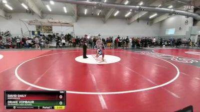 106 lbs Champ. Round 1 - David Daily, Northridge vs Drake VomBaur, Severance High School