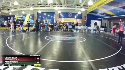 220 lbs Semis & Wb (16 Team) - Logan Silva, Elite Athletic Club vs Amir Coston, A`Dale