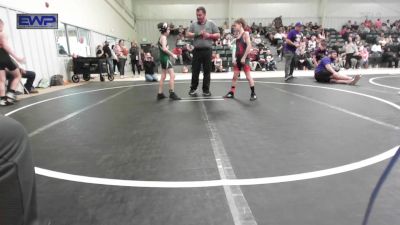 67 lbs Consolation - Ryland Johnson, Spartan Wrestling Fort Smith vs Carson Limore, Brushy Wrestling Club