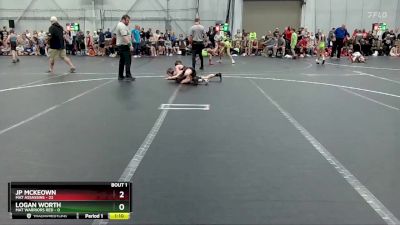 88 lbs Round 1 (4 Team) - JP McKeown, Mat Assassins vs Logan Worth, Mat Warriors Red