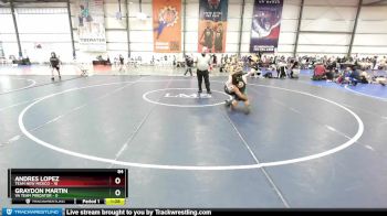 84 lbs Rd# 5- 3:45pm Friday Final Pool - Andres Lopez, Team New Mexico vs Graydon Martin, VA Team Predator