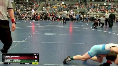 90 lbs Cons. Round 3 - Everett Murtha, Moen Wrestling Academy vs Kasen Williams, Moyer Elite