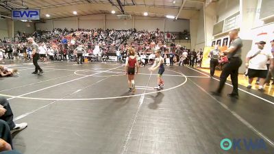 52 lbs Consi Of 4 - Samuel Bisbee, Springdale Youth Wrestling Club vs Brody Harris, Barnsdall Youth Wrestling