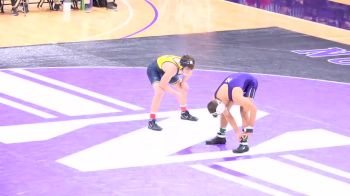 141lbs Match: Cole Mattin, Michigan vs Alec McKenna, Northwestern