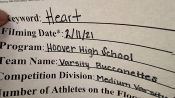 Hoover Varsity Buccanettes [Medium Varsity - Hip Hop] 2021 NCA & NDA Virtual February Championship