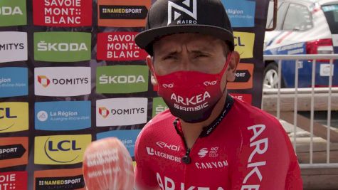 Nairo Quintana At The Start Of Stage 5 (Spanish)