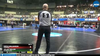 285 lbs Prelim Round 1 - Mitch Williamson, Wartburg vs Dylan Waller, Elizabethtown