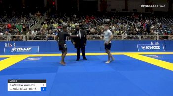 TODD ANDREW WALLING vs GIALYSSON ADÃO SILVA FREITAS 2021 World IBJJF Jiu-Jitsu No-Gi Championship