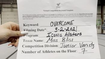 Iconic All Stars - Junior - Variety [Junior - Variety] 2021 Spirit Sports: Virtual Duel in the Desert