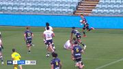 Melbourne's Sio Tomkinson with a Try
