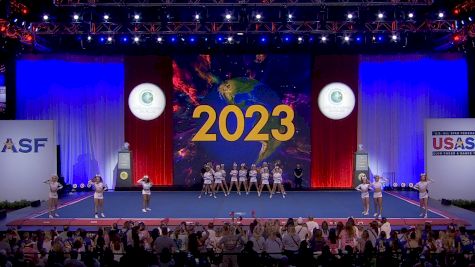ICE - Lady Lightning [2023 L6 Senior Small Semis] 2023 The Cheerleading Worlds