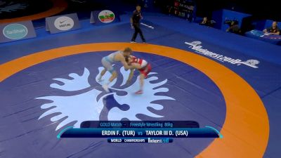 86 kg Gold F. ERDIN (TUR) v. D. TAYLOR III (USA)