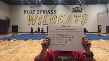 Blue Springs High School [Medium Varsity Coed] 2020 UCA Virtual Regional