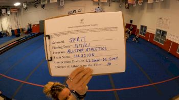 Allstar Athletics - Illusion [L2 Junior - D2 - Small] 2021 PacWest Virtual Championship